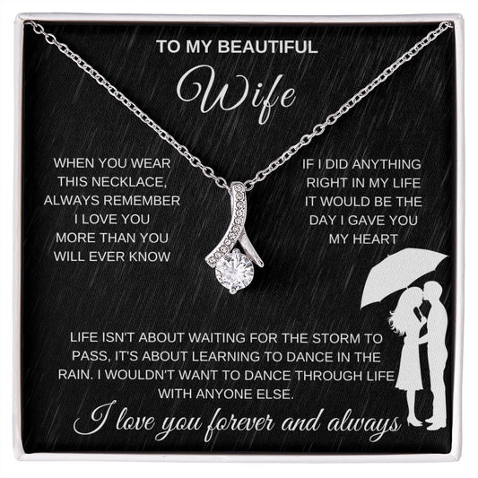 [ALMOST SOLD OUT]- Wife Alluring Necklace- Dance in the rain