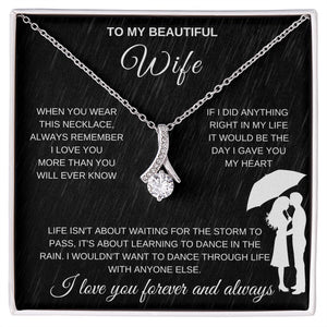 [ALMOST SOLD OUT]- Wife Alluring Necklace- Dance in the rain