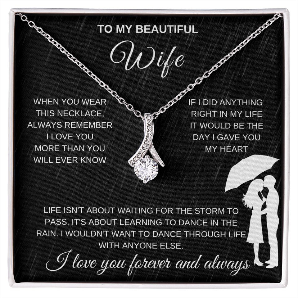 [ALMOST SOLD OUT]- Wife Alluring Necklace- Dance in the rain