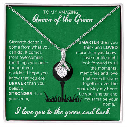 May My Arms Be Your Home - Alluring Beauty Necklace For Lady Golfer