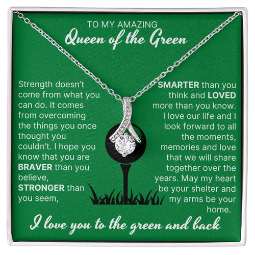 May My Arms Be Your Home - Alluring Beauty Necklace For Lady Golfer