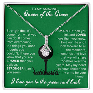 May My Arms Be Your Home - Alluring Beauty Necklace For Lady Golfer