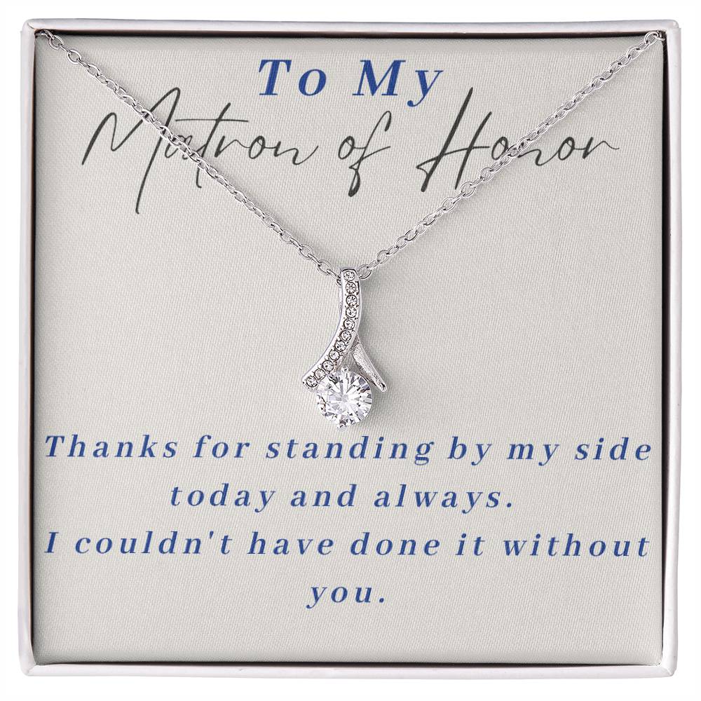 Matron of Honor Alluring Beauty Necklace