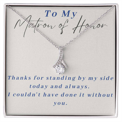 Matron of Honor Alluring Beauty Necklace