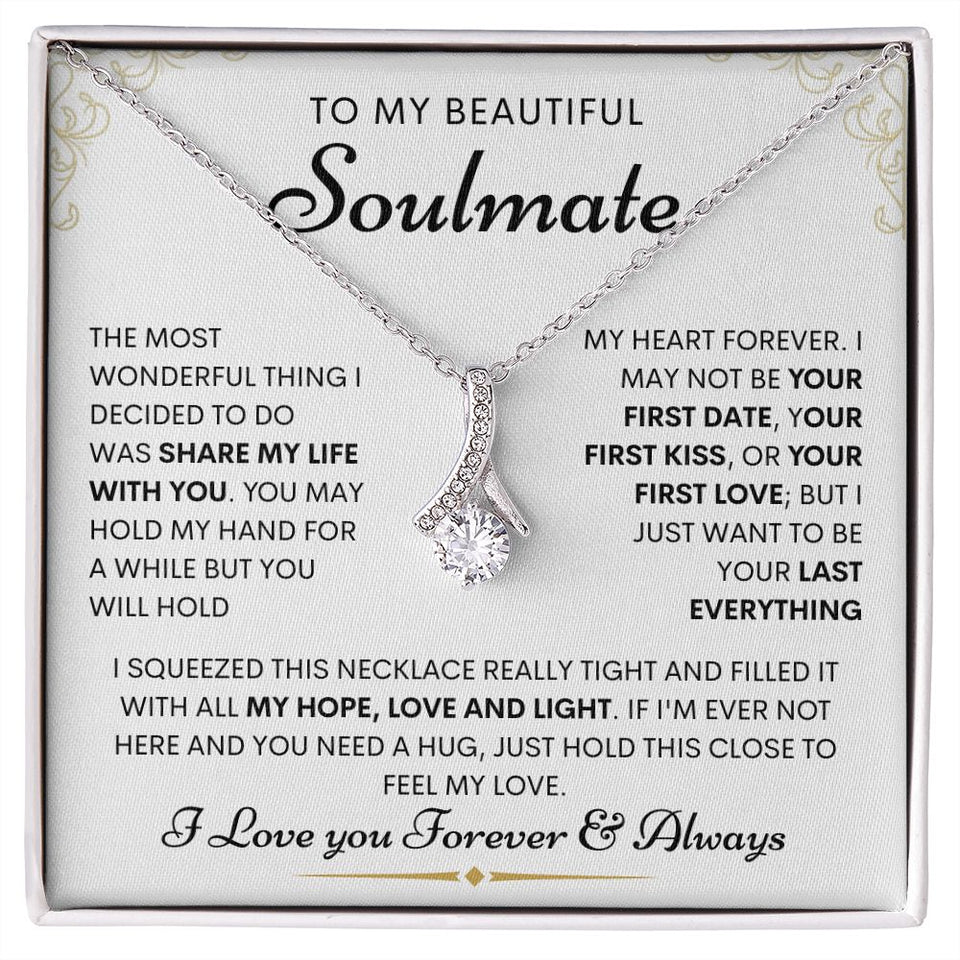 Soulmate Alluring Necklace- Hope, Love And Light