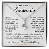 Soulmate Alluring Necklace- Hope, Love And Light