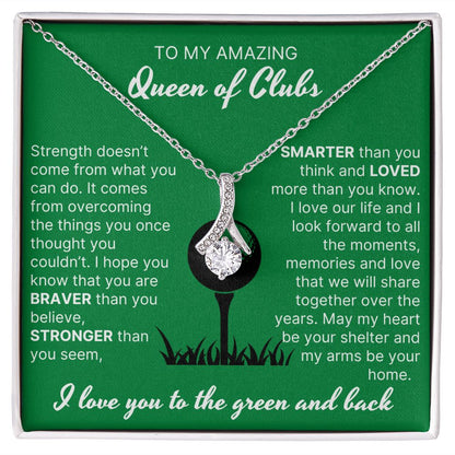 You Are Smarter Than You Think - Alluring Necklace For Lady Golfer
