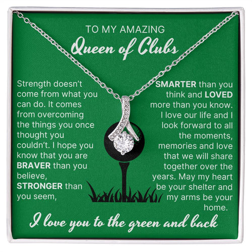 You Are Smarter Than You Think - Alluring Necklace For Lady Golfer