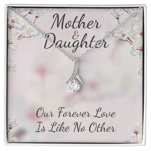 Mother and Daughter Like No Other Alluring Beauty Necklace