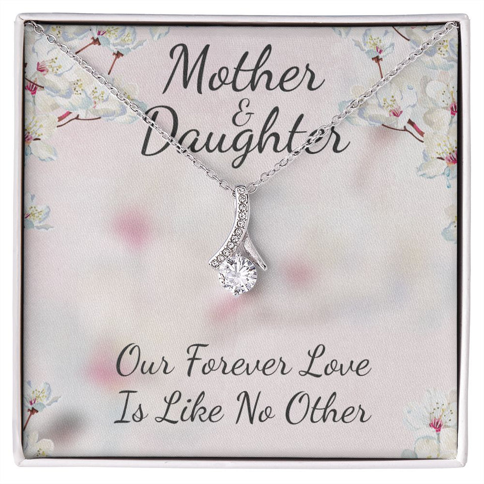Mother and Daughter Like No Other Alluring Beauty Necklace