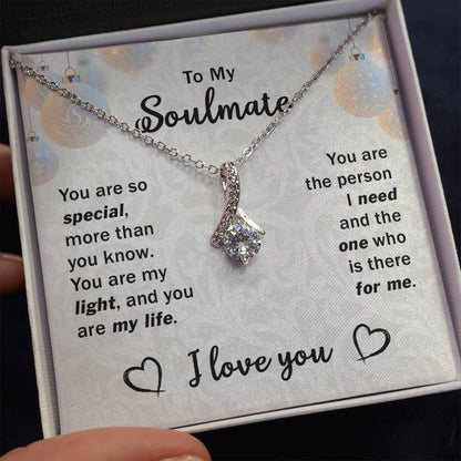 To My Soulmate - You are Special - Alluring Beauty Necklace