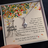 Mother & Daughter Necklace - Gift for Birthday, Anniversary Gift, Necklace for Daughter, Alluring Beauty Necklace