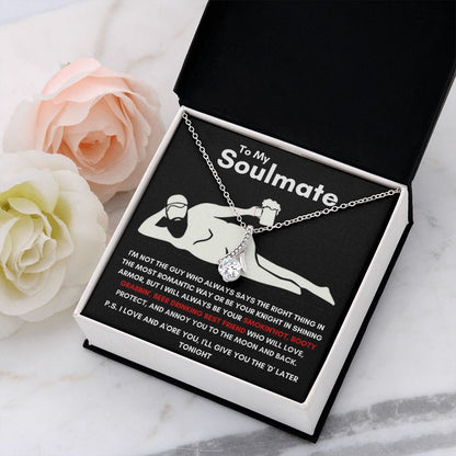 To My Soulmate - Alluring Beauty Necklace - Booty Grabbin' - Black Card