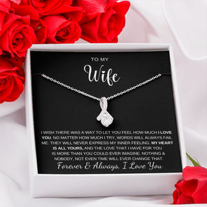 Wife Alluring Necklace- My Heart is yours