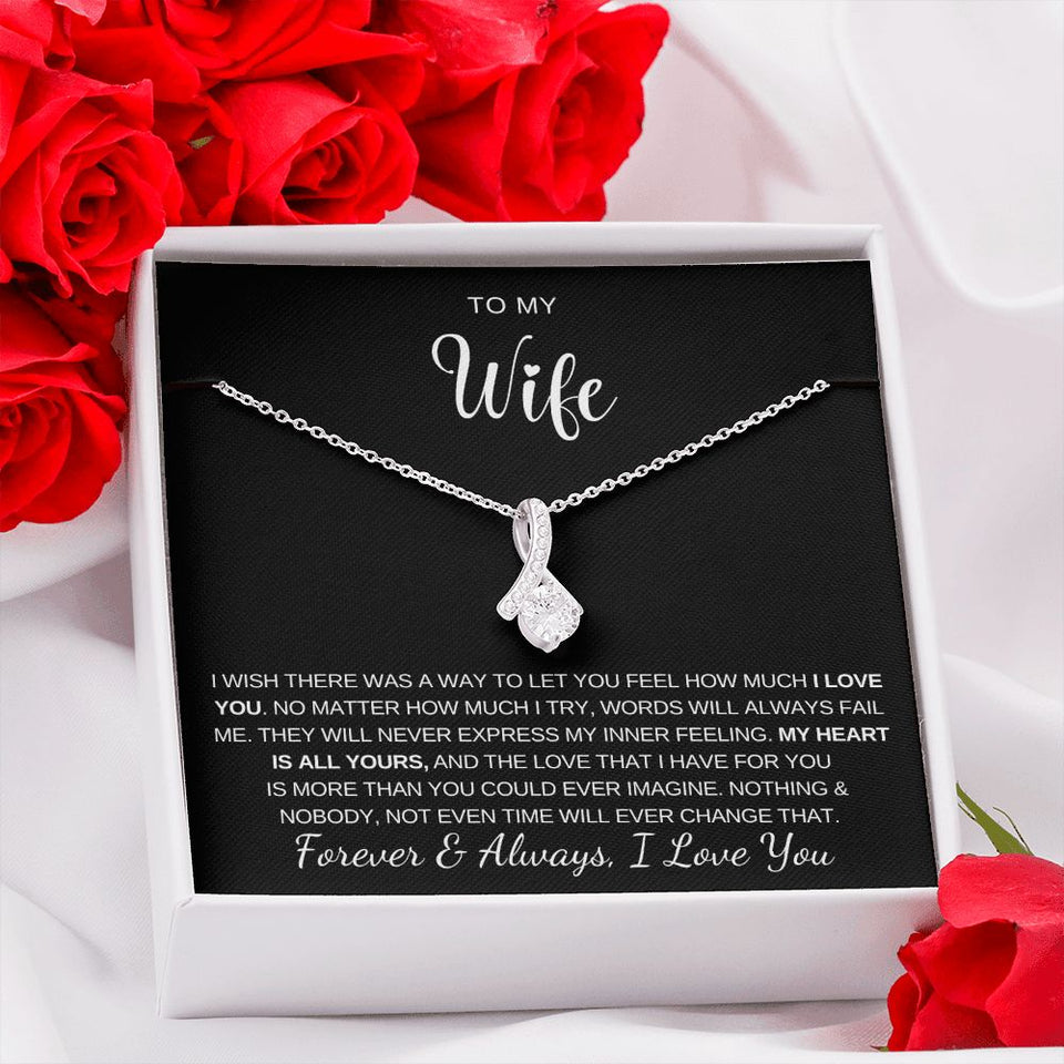 Wife Alluring Necklace- My Heart is yours