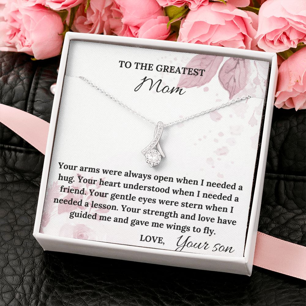 You Gave Me Wings To Fly - Alluring Beauty Necklace For Mom