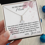 You Gave Me Wings To Fly - Alluring Beauty Necklace For Mom