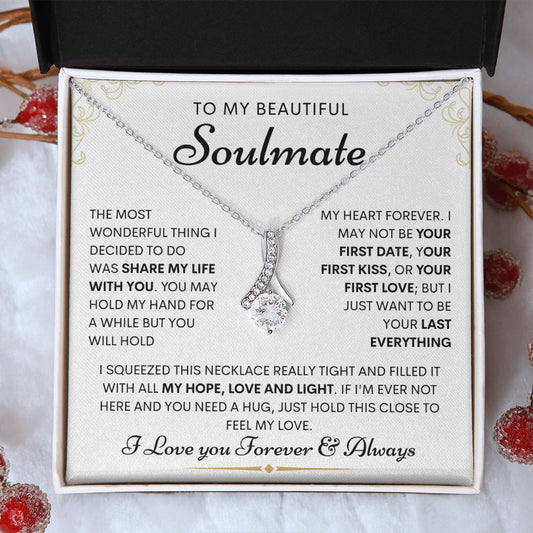 Soulmate Alluring Necklace- Hope, Love And Light