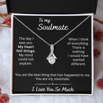 To My Soulmate | I Love You So Much | Alluring Beauty Necklace