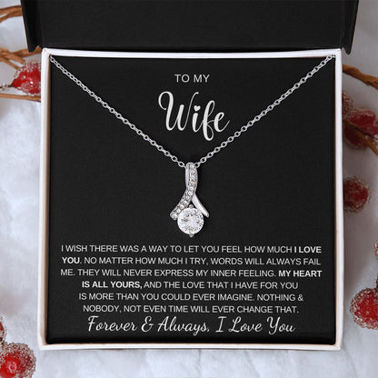 Wife Alluring Necklace- My Heart is yours