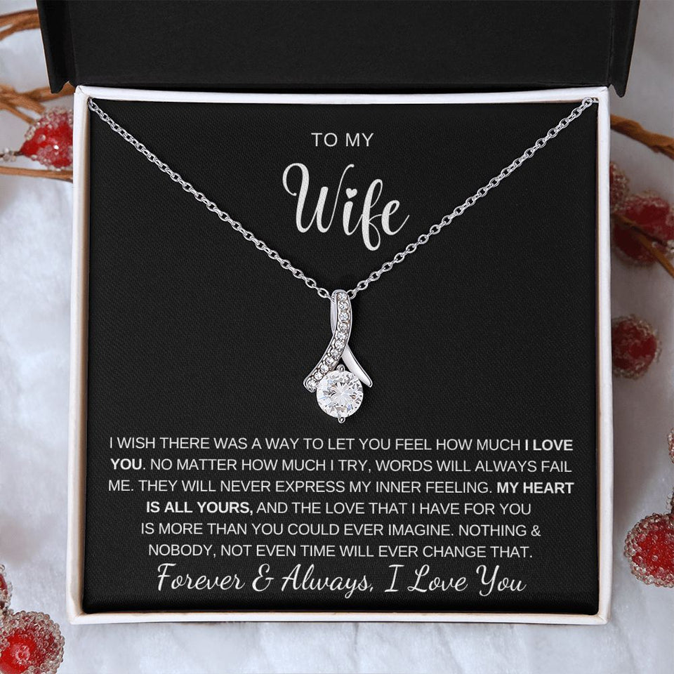 Wife Alluring Necklace- My Heart is yours