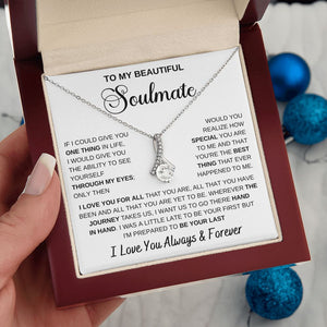 Beautiful Soulmate Alluring Necklace Gift