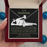 To My Soulmate Alluring Necklace Best Friends Alluring Necklace