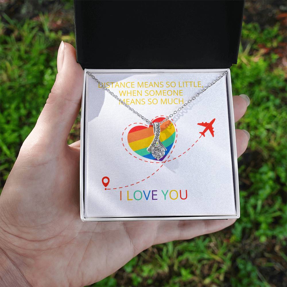 Distance Relationship Alluring Beauty Necklace