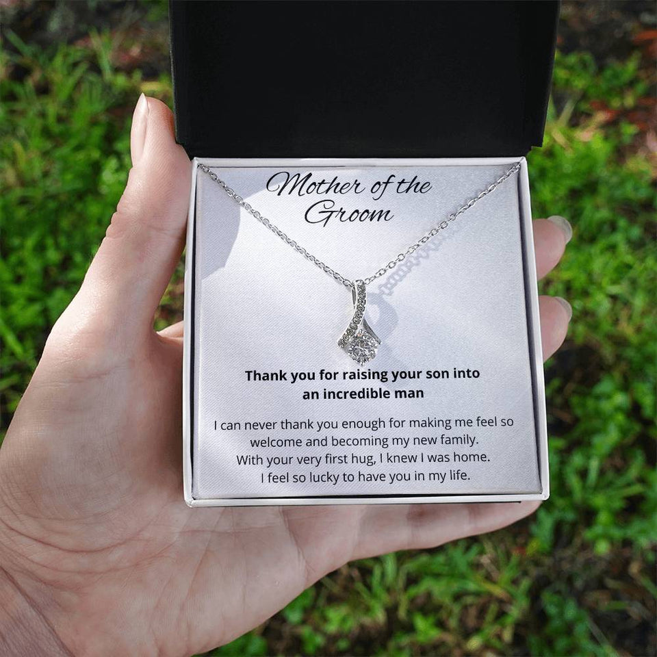 Mother of the Groom From Bride Alluring Beauty Necklace