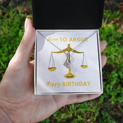 Happy Birthday Lawyer  Alluring Beauty Necklace