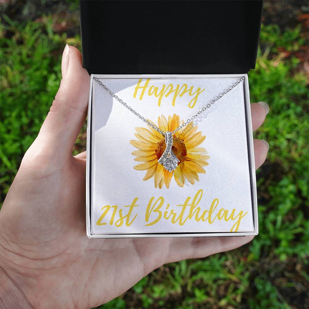 Happy 21st Birthday Alluring Beauty Necklace