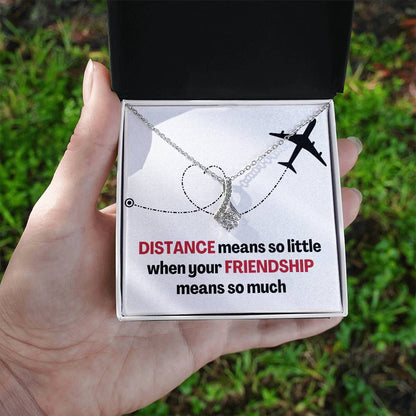 Distance Friendship Alluring Beauty Necklace