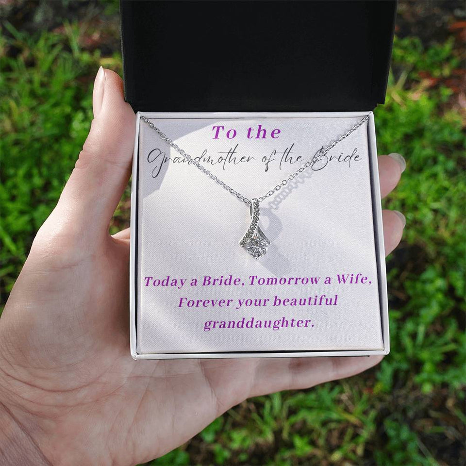 Grandmother of The Bride Alluring Beauty Necklace