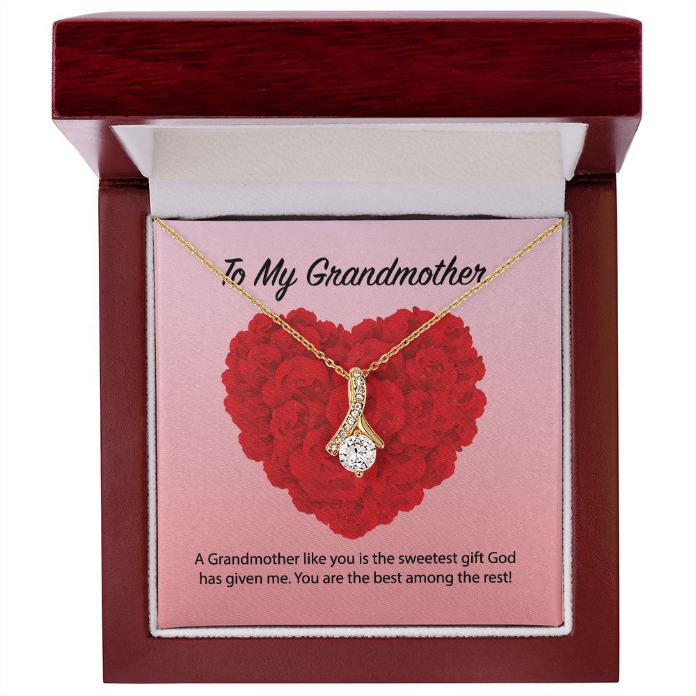 To My Grandmother Alluring Beauty Necklace