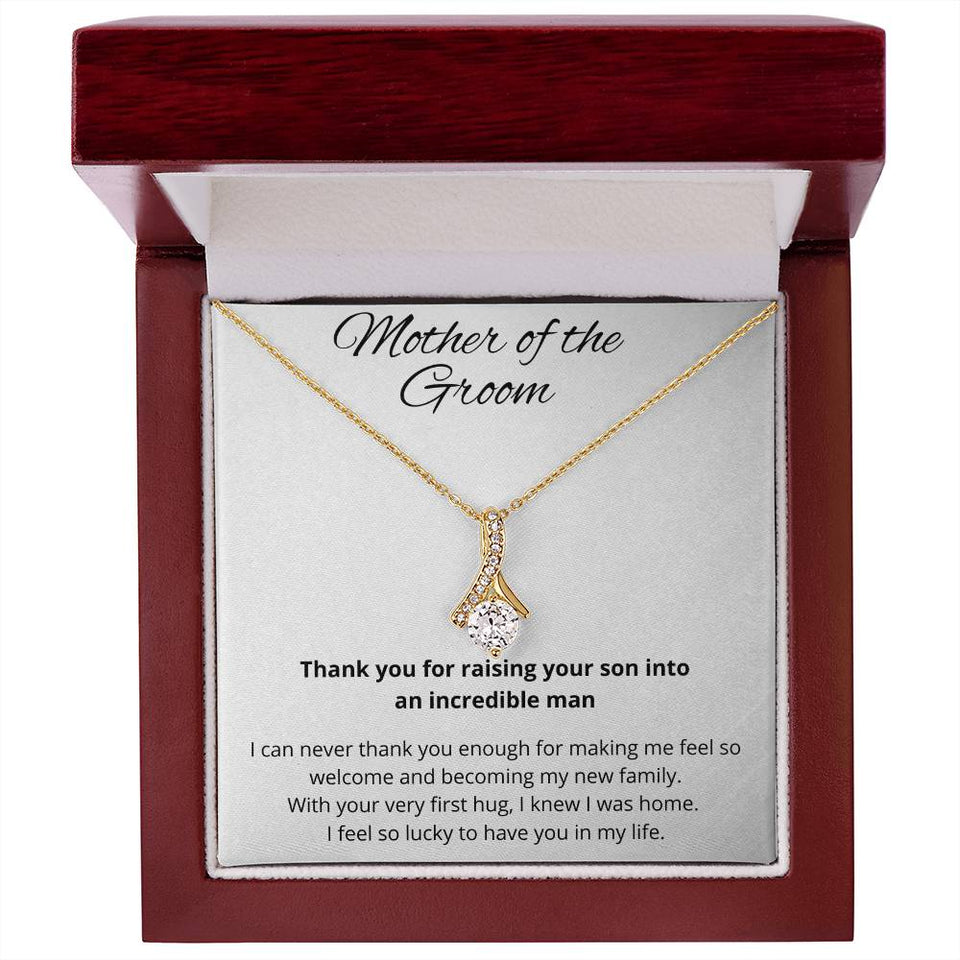Mother of the Groom From Bride Alluring Beauty Necklace