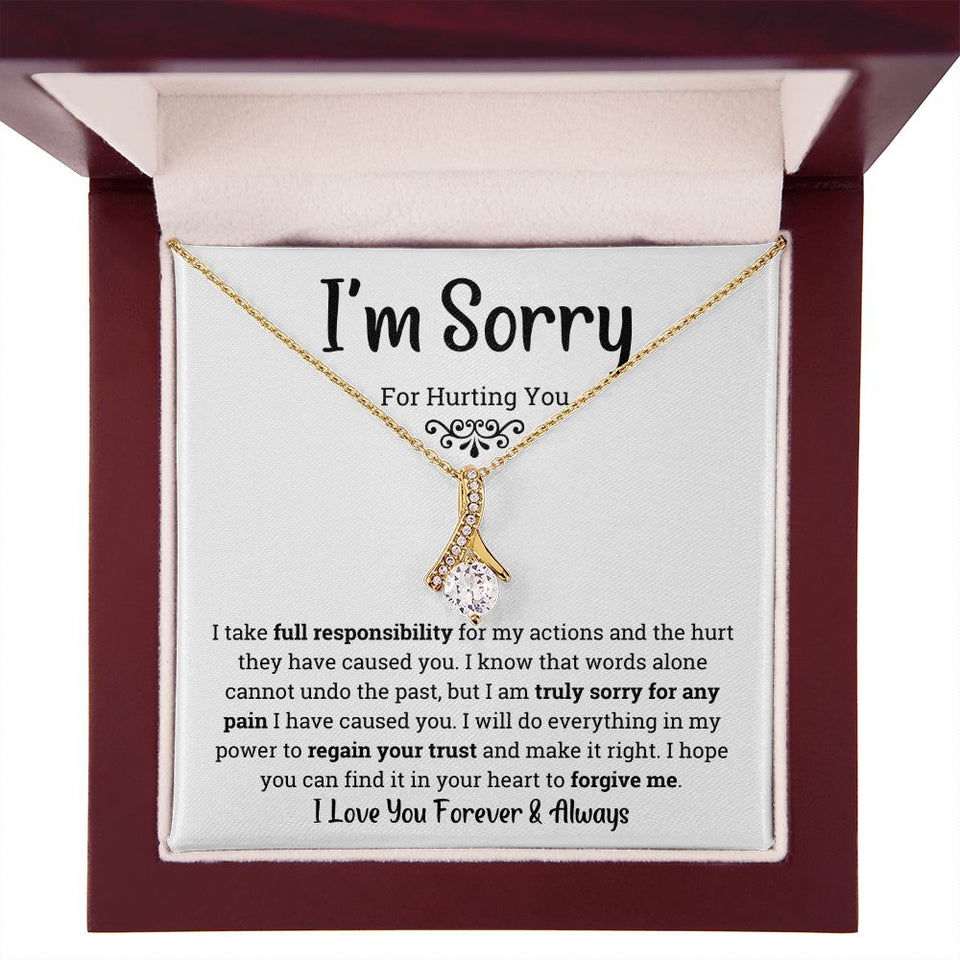 I'm Sorry for Hurting You- Alluring Beauty Necklace