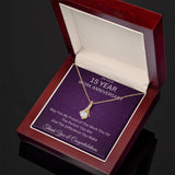 15 Year Work Anniversary Gift Alluring Beauty Necklace