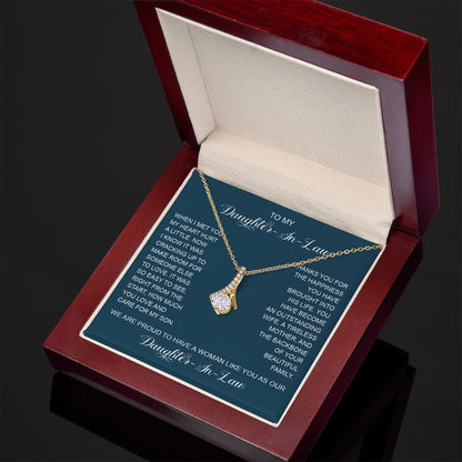 To My Daughter In Law | Outstanding Woman | Alluring Necklace