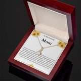 Amazing Mom Sunflower Alluring Beauty Necklace