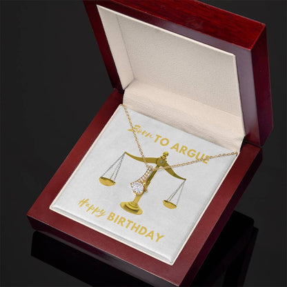 Happy Birthday Lawyer  Alluring Beauty Necklace