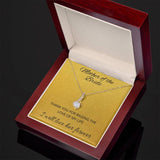 Mother of the Bride From Groom Alluring Beauty Necklace