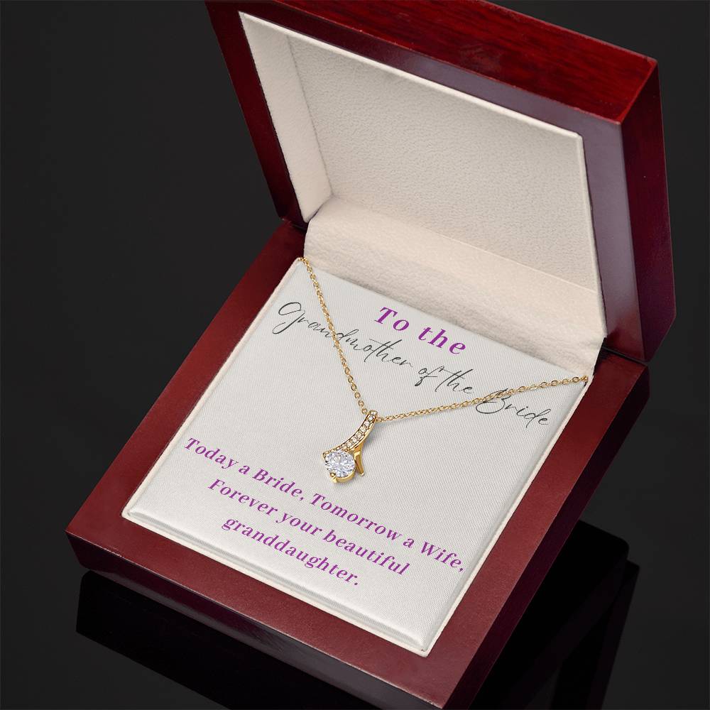 Grandmother of The Bride Alluring Beauty Necklace