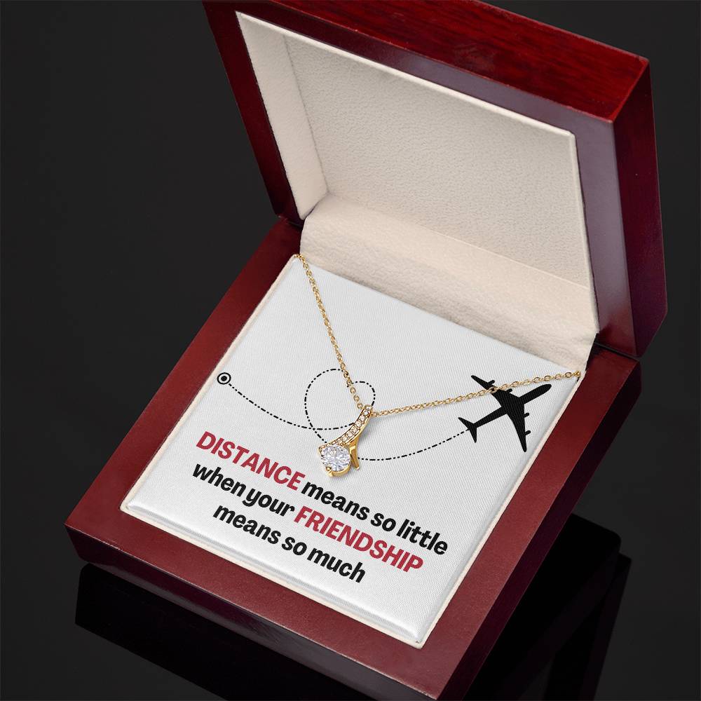 Distance Friendship Alluring Beauty Necklace
