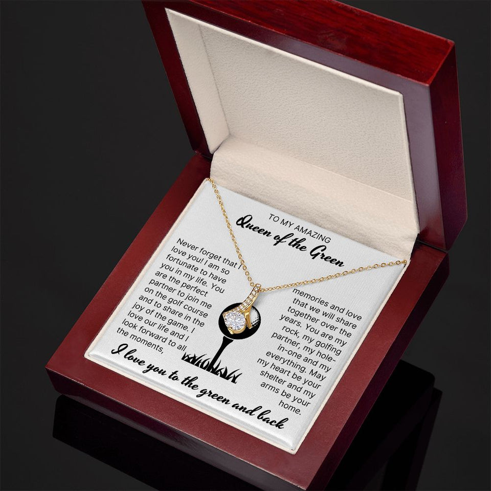 You Are My Rock - Alluring Beauty Necklace For Lady Golfer
