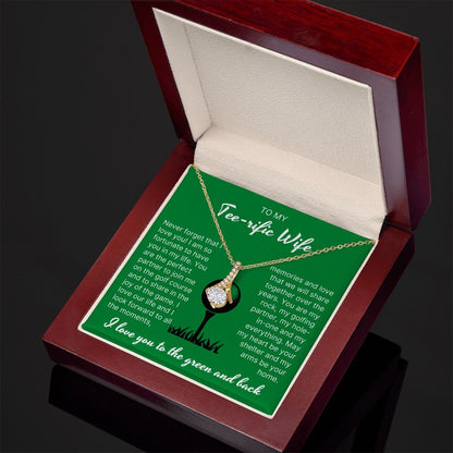 Loving Our Life - Alluring Beauty Necklace For Golfer Wife