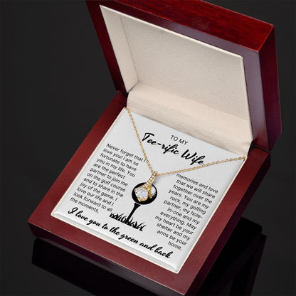 Perfect Partner - Alluring Beauty Necklace For Golfer Wife