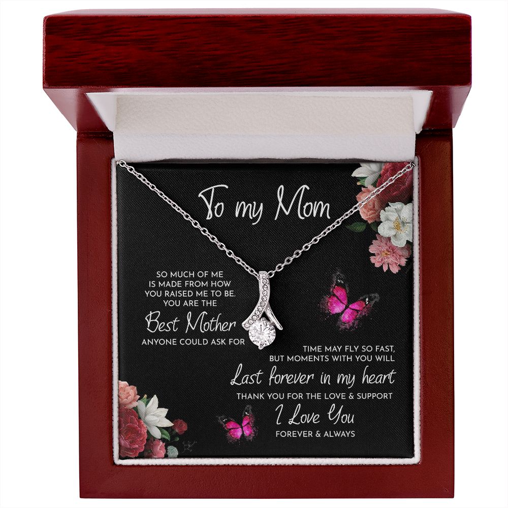 To My Mom You Are The Best Mother Alluring Beauty Necklace, Best Gift Idea For Mom, Mother's Day Gift