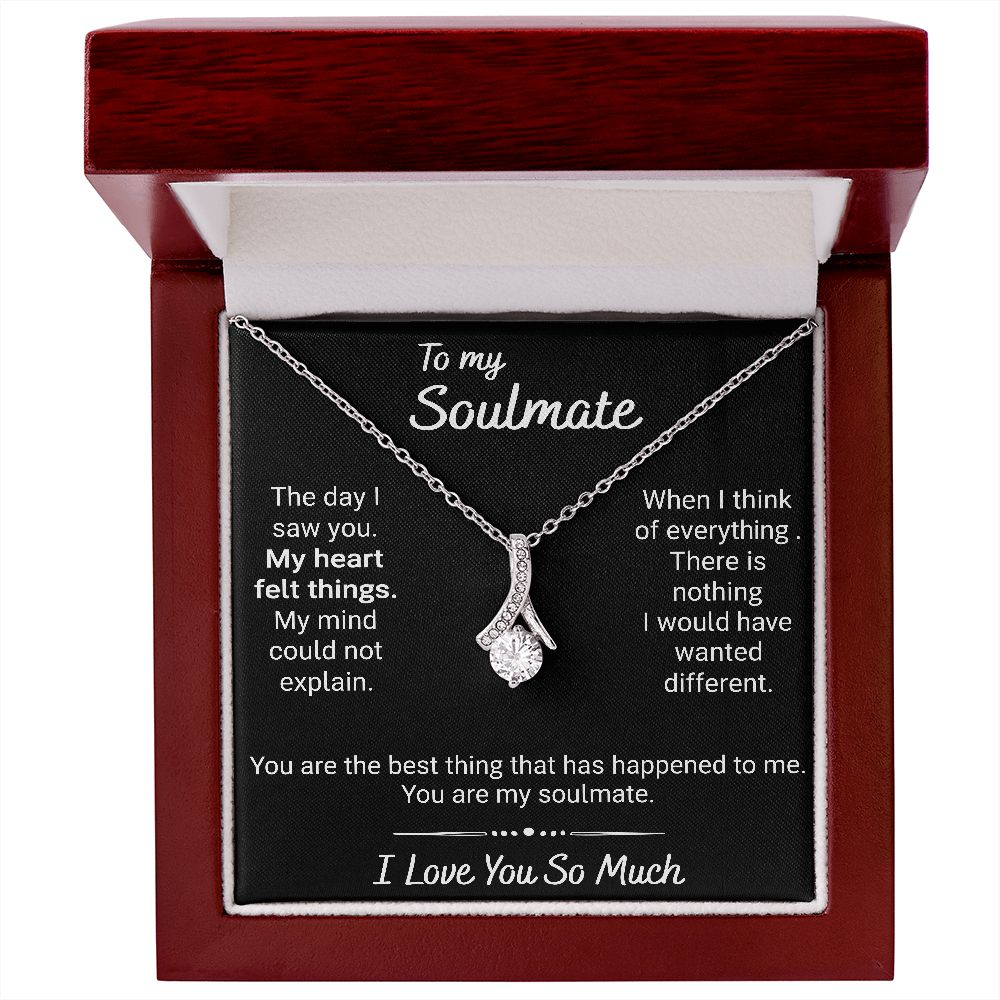 To My Soulmate | I Love You So Much | Alluring Beauty Necklace