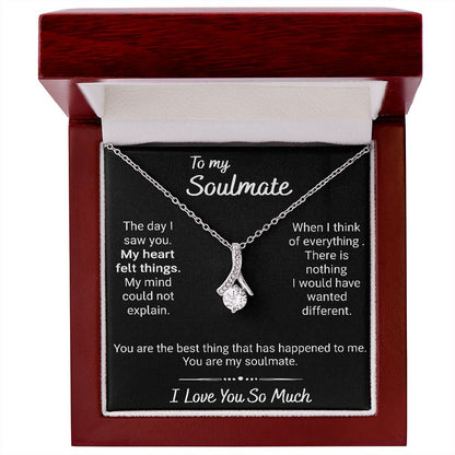 To My Soulmate | I Love You So Much | Alluring Beauty Necklace