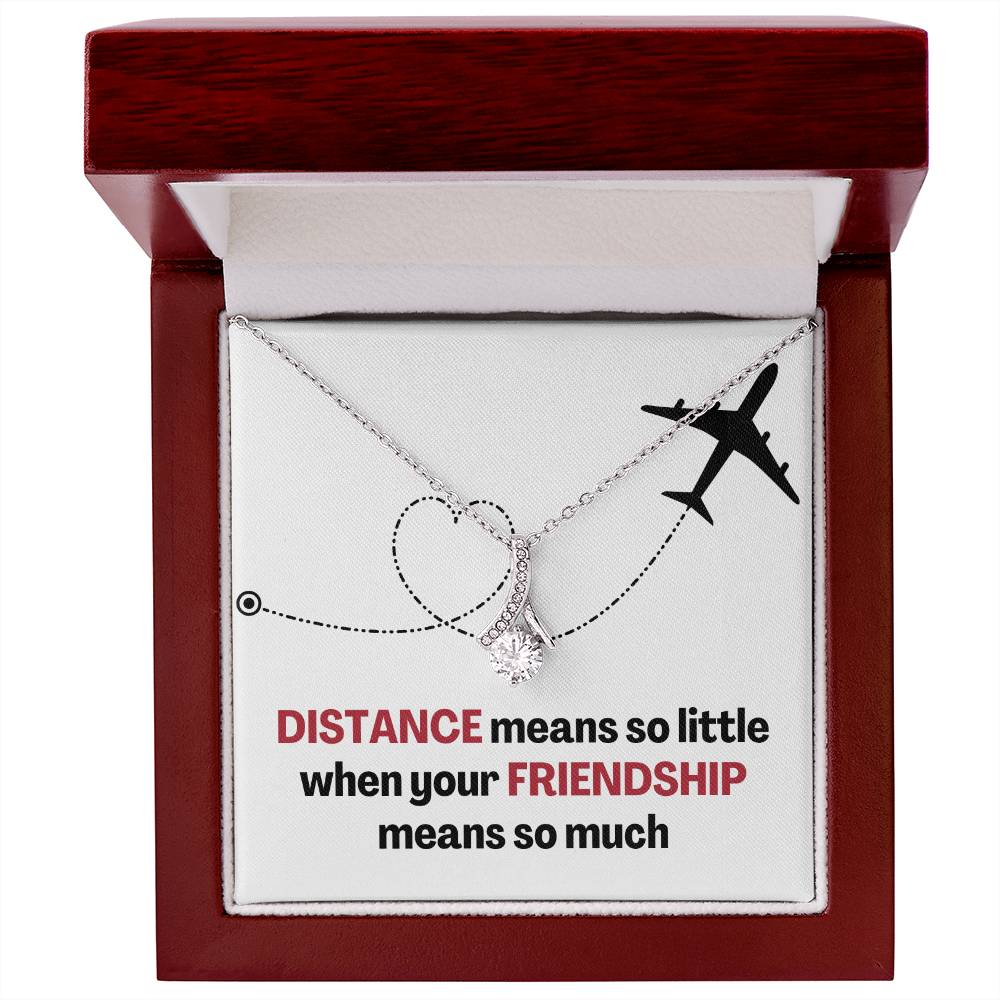 Distance Friendship Alluring Beauty Necklace
